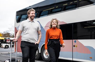 Reis med Kystbussen fra Stavanger, Haugesund eller Leirvik til Bergen sentrum