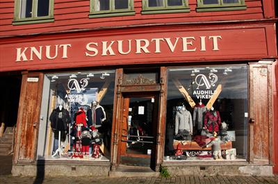 Audhild Viken på Bryggen