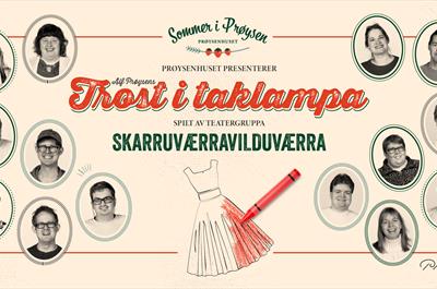Trost i taklampa - plakat