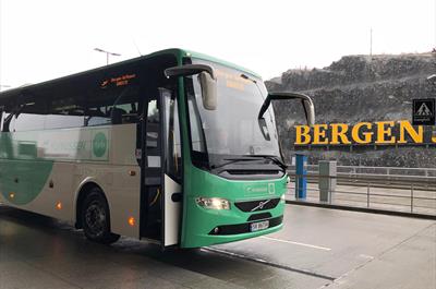 Flybussen på Flesland