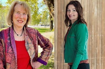 Johanne Sundby og Cecilie Hoxmark