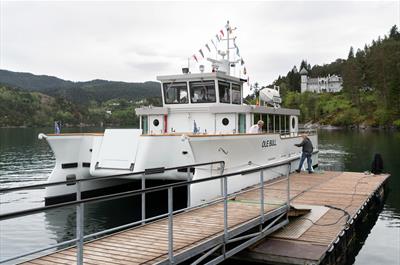 Båt til Lysøen