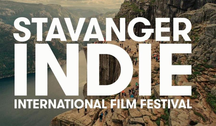 Annonse om Stavanger INDIE med Preikestolen som bakgrunn