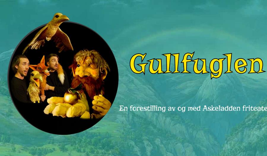 Gullfuglen og andre deltakere i forestillingen