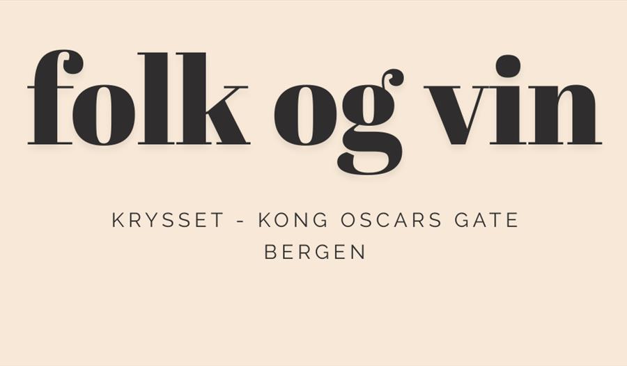 Folk og vin – Live i Krysset 15. april