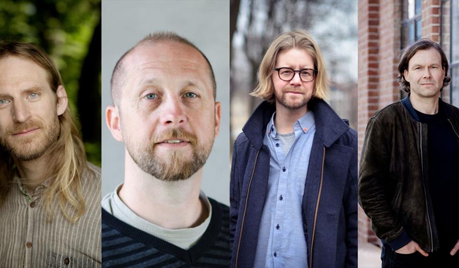 Alf Kjetil Walgermo, Håkon Opdal, Ørjan Zazzera Johansen og Nils Henrik Smith