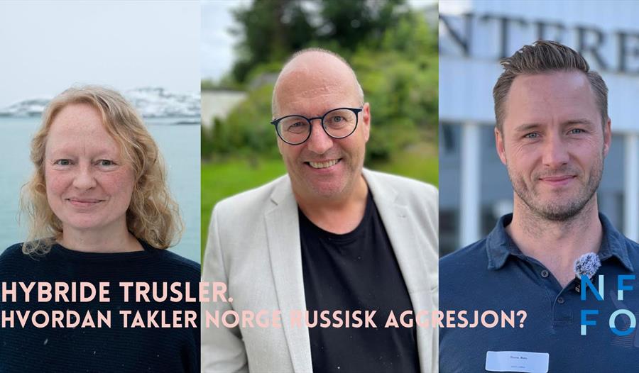 Deltakere i samtale - Trine Hamran, Ole Andreas Engen, Mats Thune