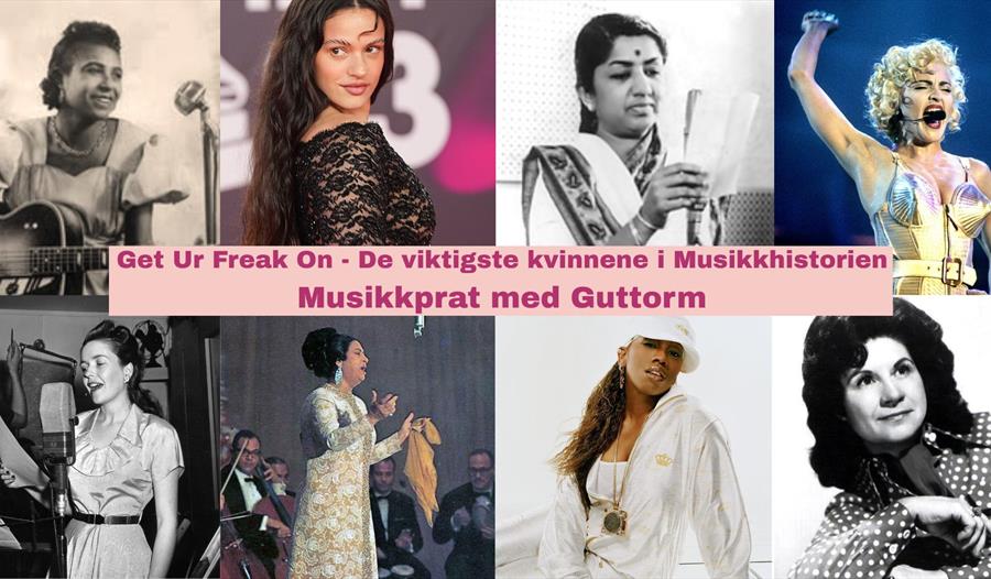 De viktigste kvinnene i musikkhistorien fra foredrag av Guttorm Andreasen