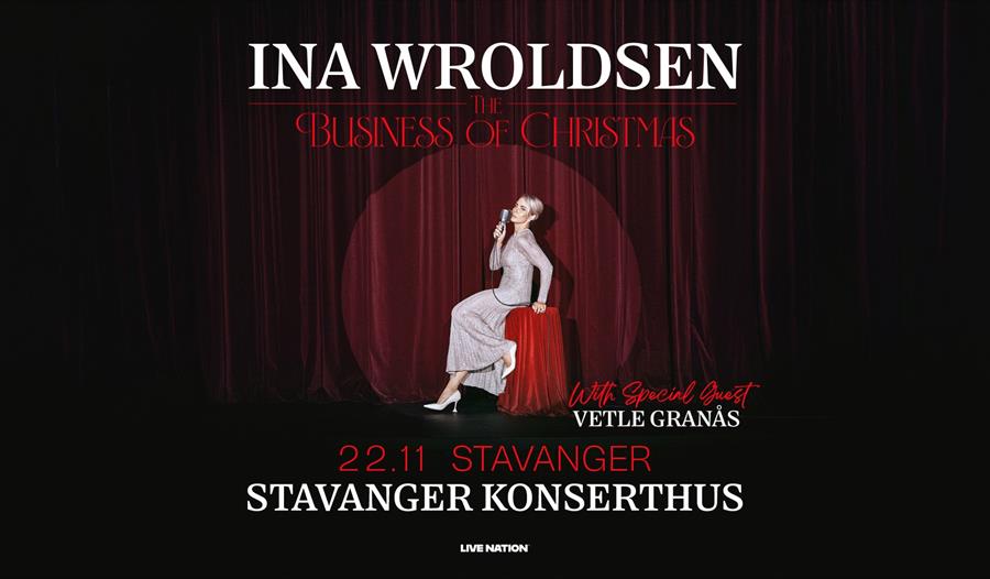 Ina Wroldsen på scenen