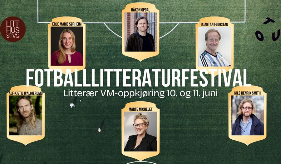 Deltakere i Fotballlitteraturfestival