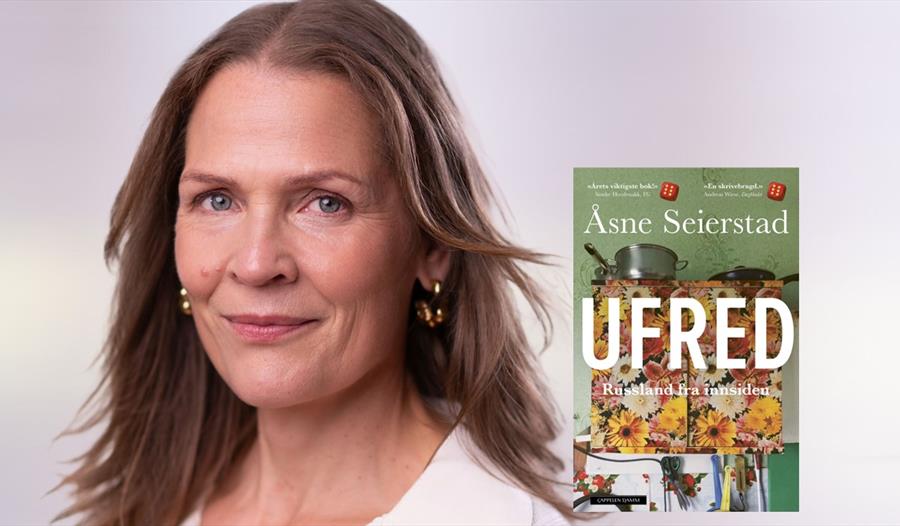 Åsne Seierstad og hennes bok Ufred