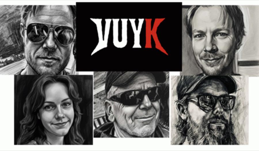 Bandet Vuyk - Jan Henrik, Trond, Mads, Amelia og Conny