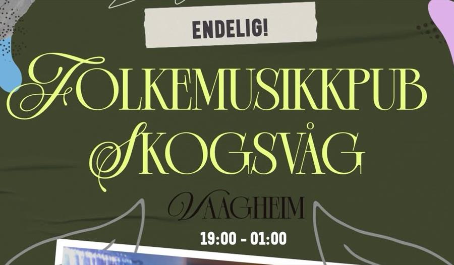 Folkemusikkpub i Skogsvåg