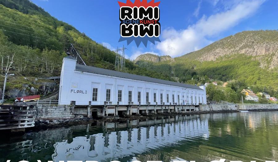 Gammel vannkraftverk i Flørli