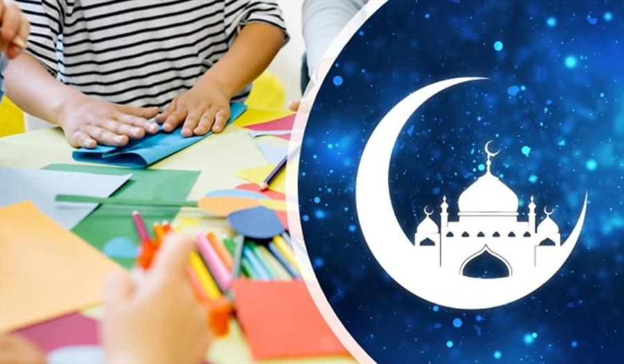 Barn i kreativt verksted