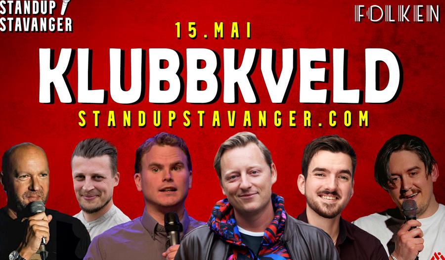 Komikerne fra Standup klubbkveld