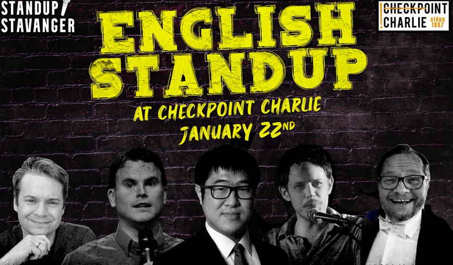 The comedians taking part in the English Standup