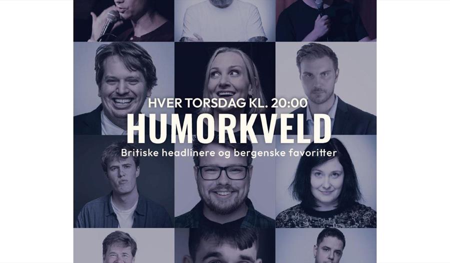 Fish & Ships Comedy Club Bergen - humorkveld hver torsdag kl 20:00 på Dyvekes
