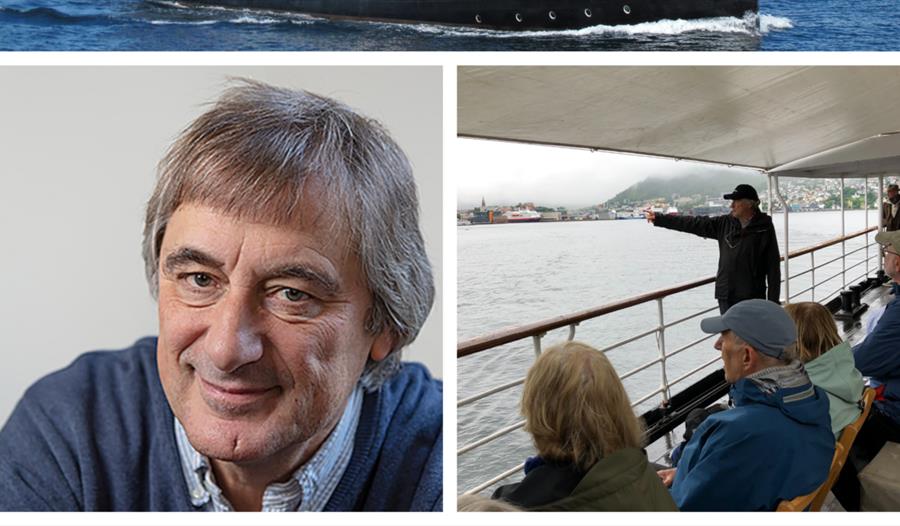 Guidet havnetur langs land med veterandampskipet "Stord I".