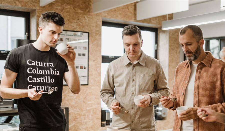 Cupping med Daniel fra Tim Wendelboe