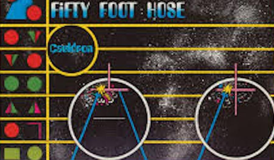 Omslaget til 50 Foot Hoses  «Cauldron» album