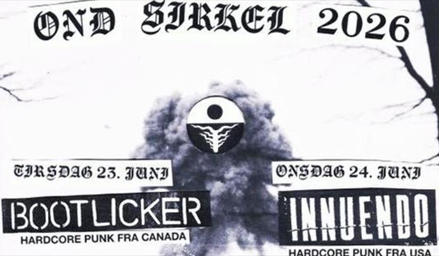 Plakat av Ond Sirkel 2026 festival