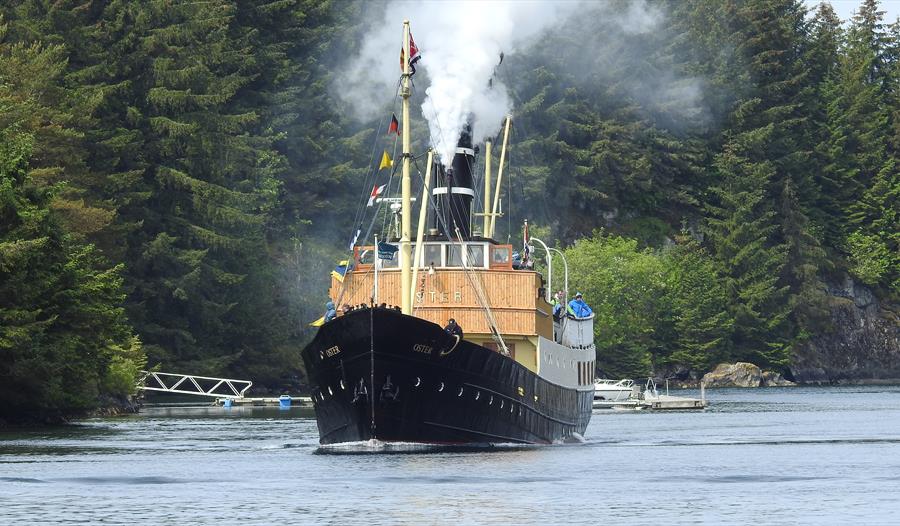 DS Oster fra Bjørsvik til Bøvågen