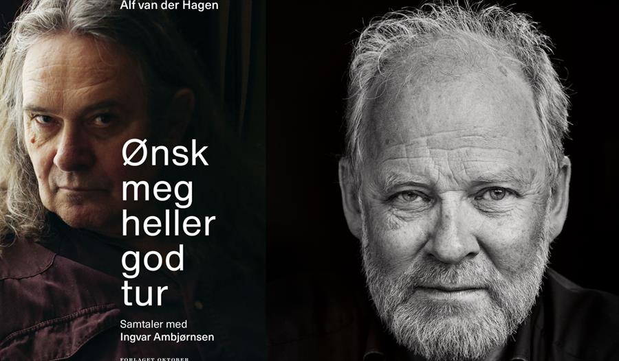 Bilder av Alf van der Hagen og Ingvar Ambjørnsen