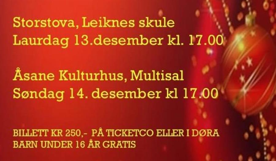 HEIM TIL JUL med Korinor og Hjelmåskarane