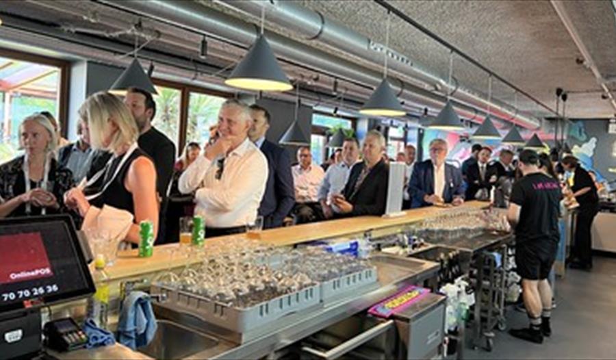Nettverksbygging og omvisning på Lervig bryggeriet