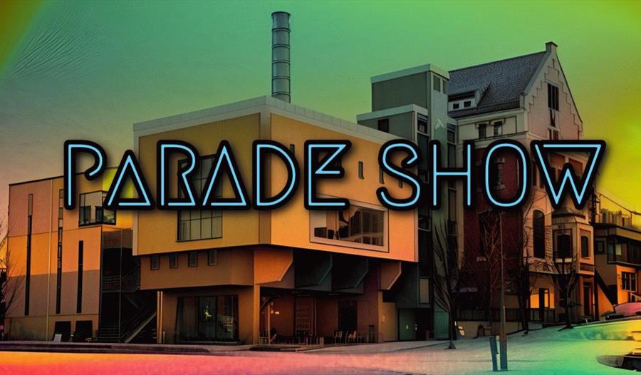 TOU bildet med Pride Show skrevet på
