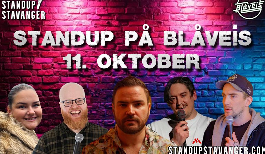 Standup Komikerne: Christian Owe, Anders Olsen, Bastiaan Henneman, Ida Brattås, Fredrik Tapper