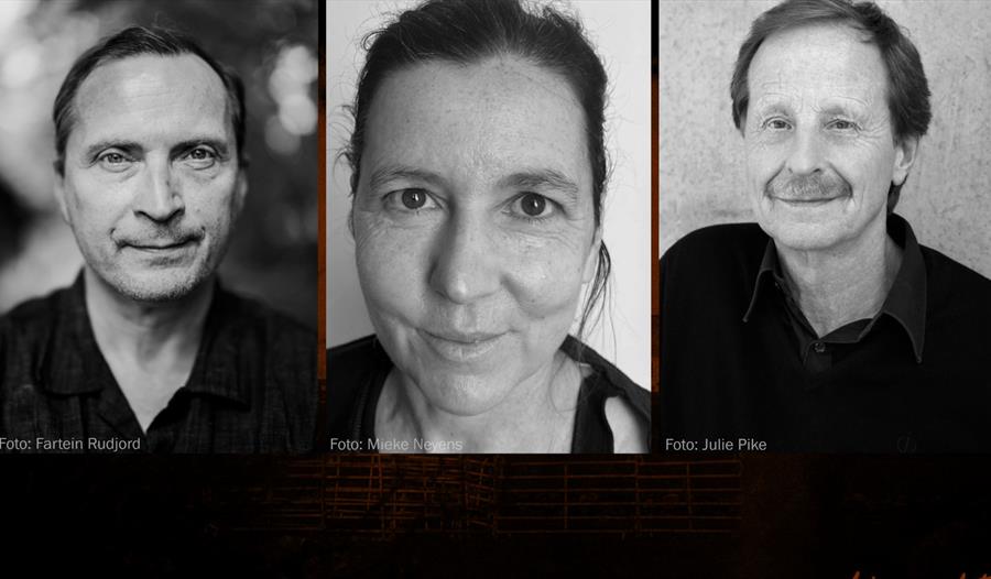 Morten Strøksnes, Mieke Neyens og Kjartan Fløgstad