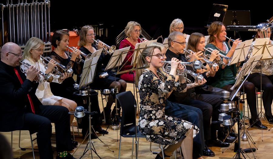 Brass Band på konserten