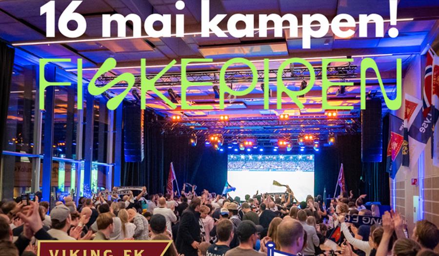 16.mai kamp på Fiskepiren