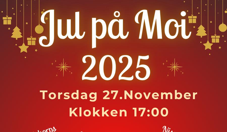 Plakat Jul på Moi