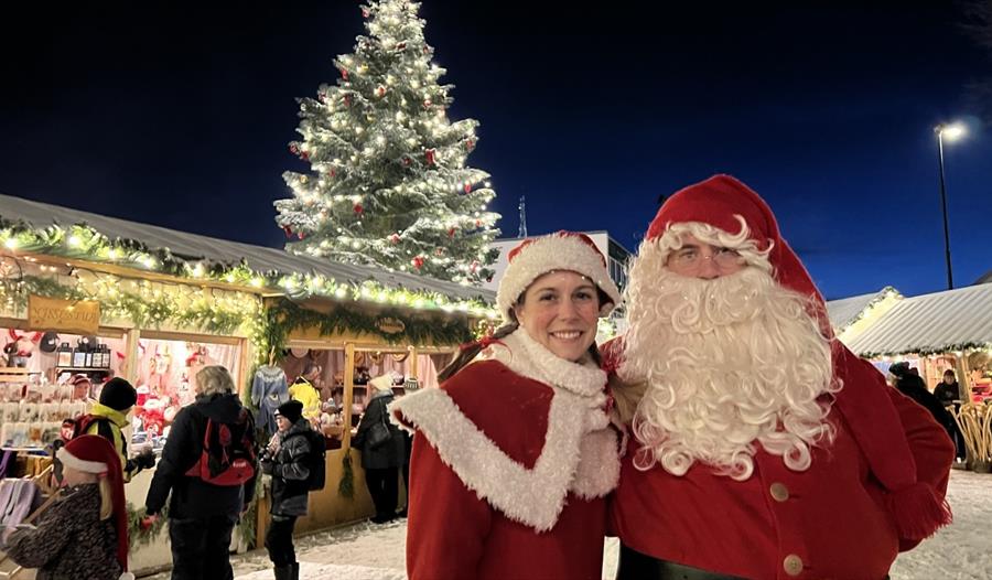Nisseparet på Julebyen