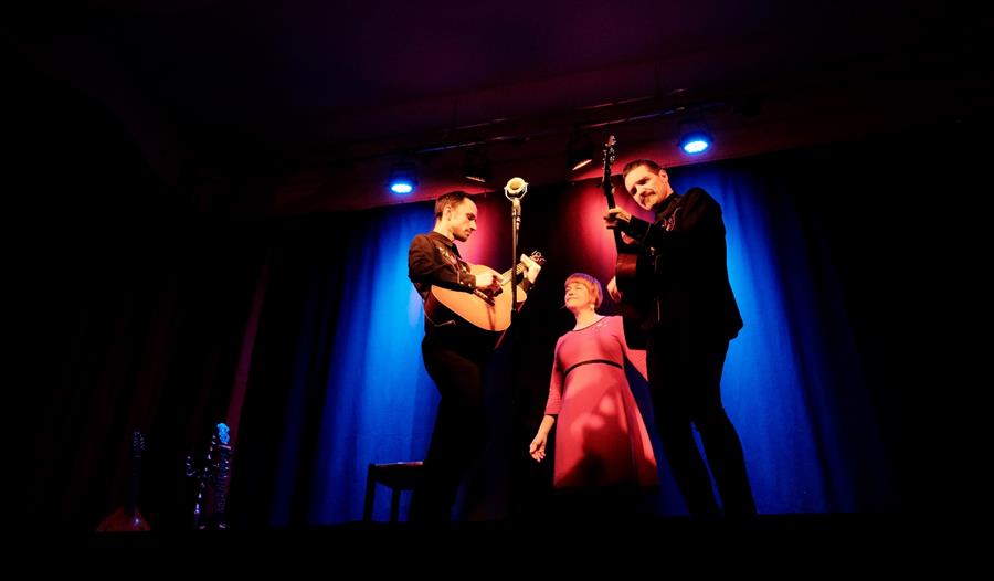 Randi Tytingvåg Trio på scenen