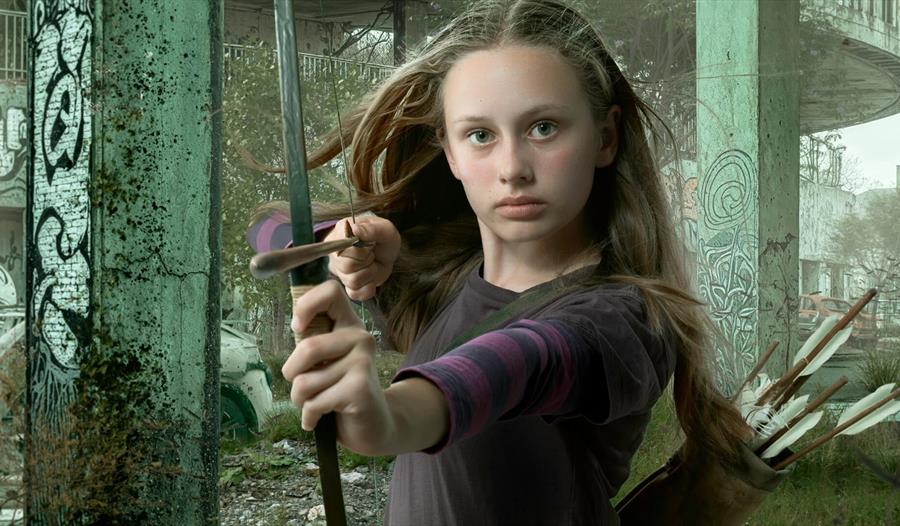 Robin Hood med pil og bue