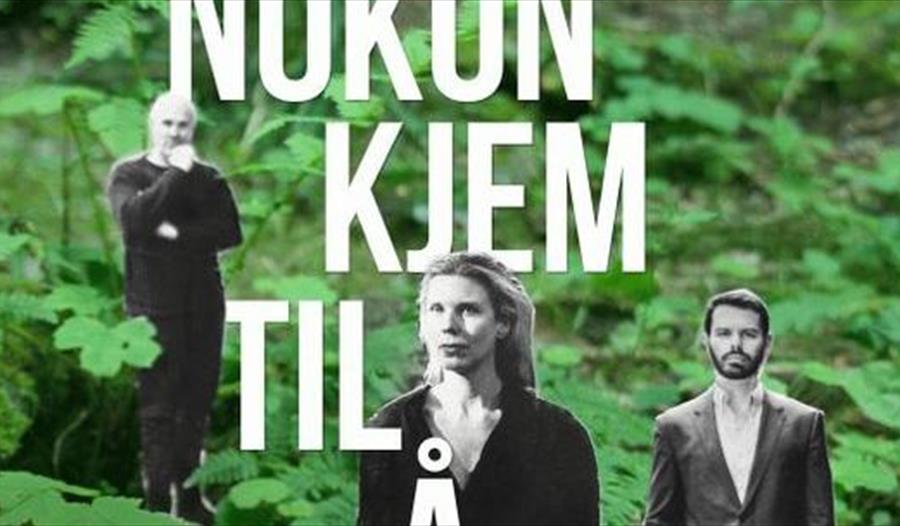 Annonse med bilder av hovedkarakterer