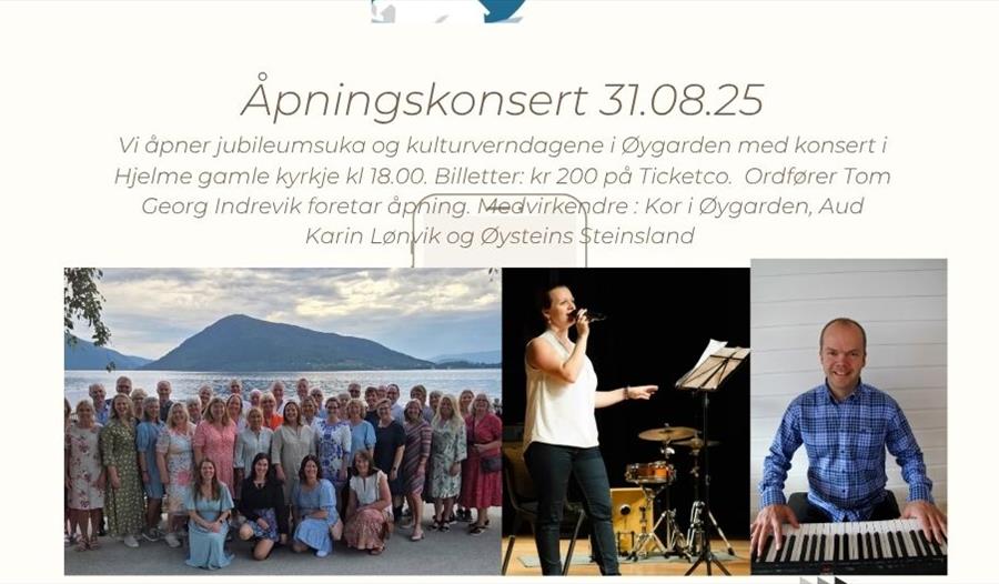 Åpningskonsert Hjelme gml kyrkje