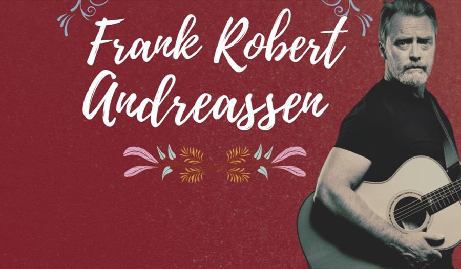 Frank Robert Andreassen med gitar