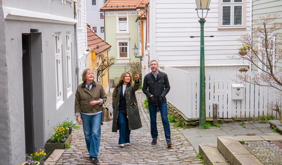 Bergen by foot and ferry