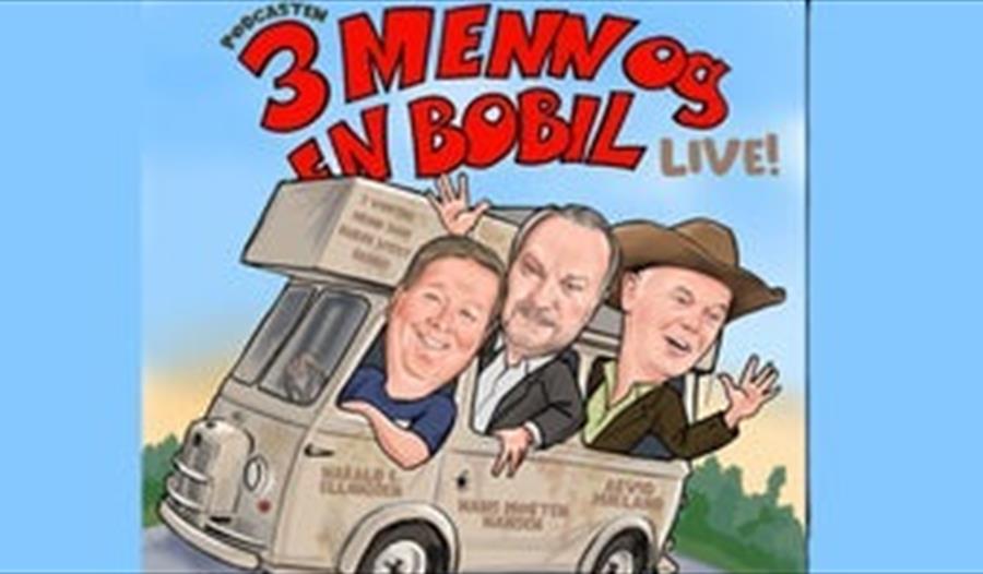 Tre komikere i bussen