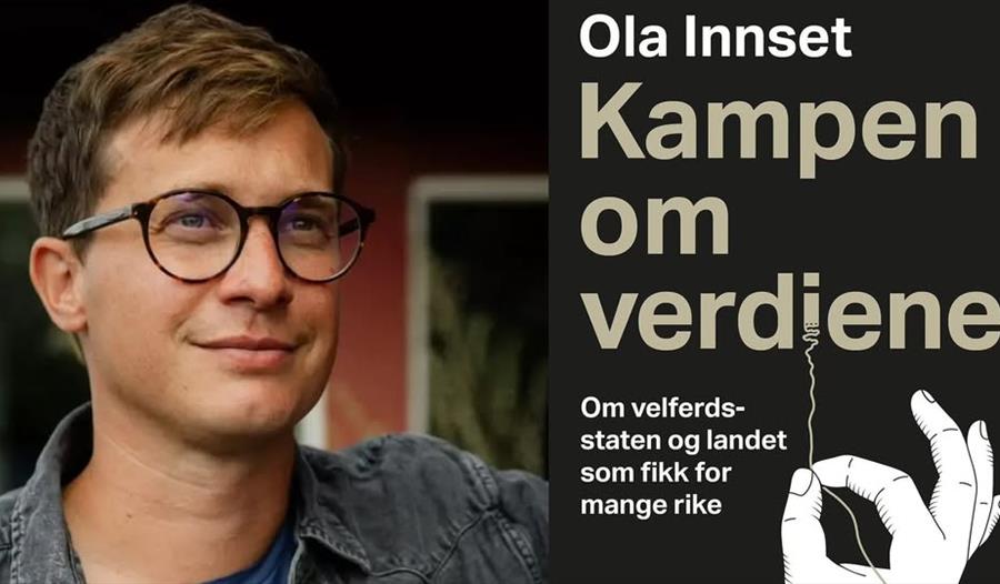 Ola Innset og hans bok "Kampen om verdiene"