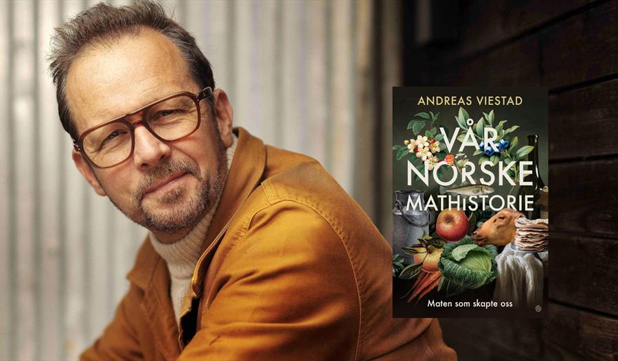 Andreas Viestad og hans bok Vår norske mathistorie