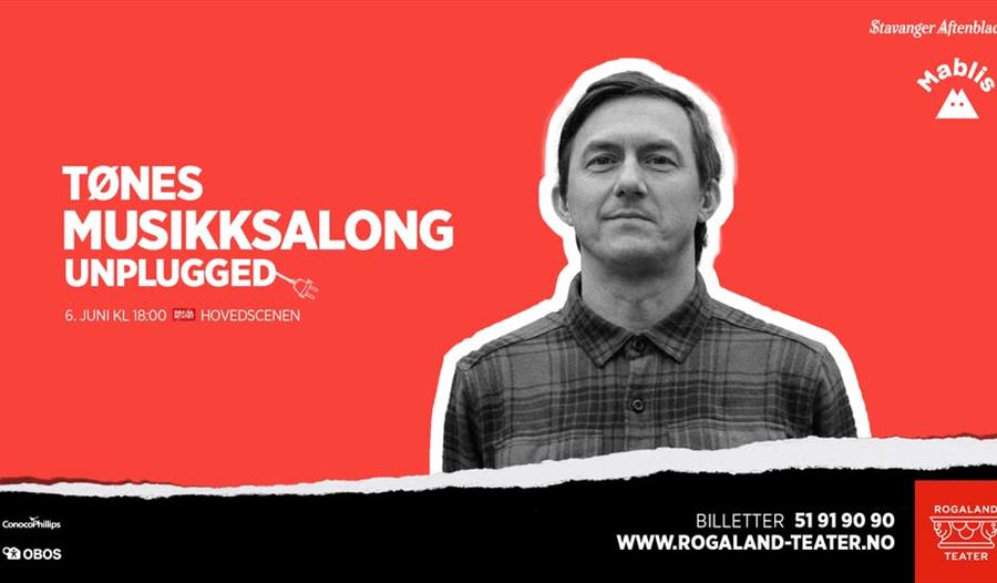 Tønes med Tønes - Musikksalong unplugged skrevet på