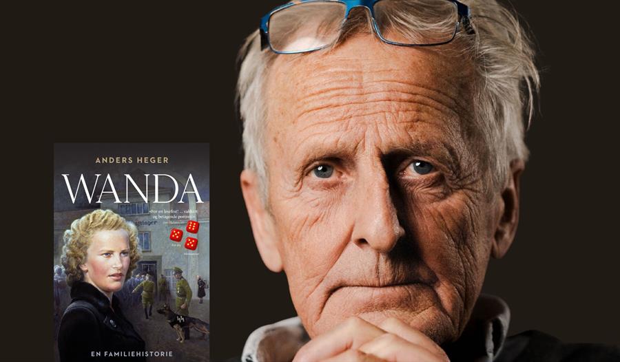 Anders Heger og hans bok "Wanda"