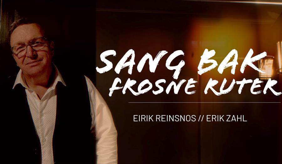 Annonse av konserten med bildet av Eirik Reinsnos