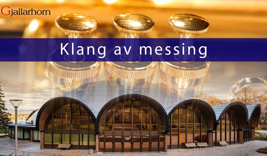Bildet av Kuppelhallen med Klang av messing skrevet på